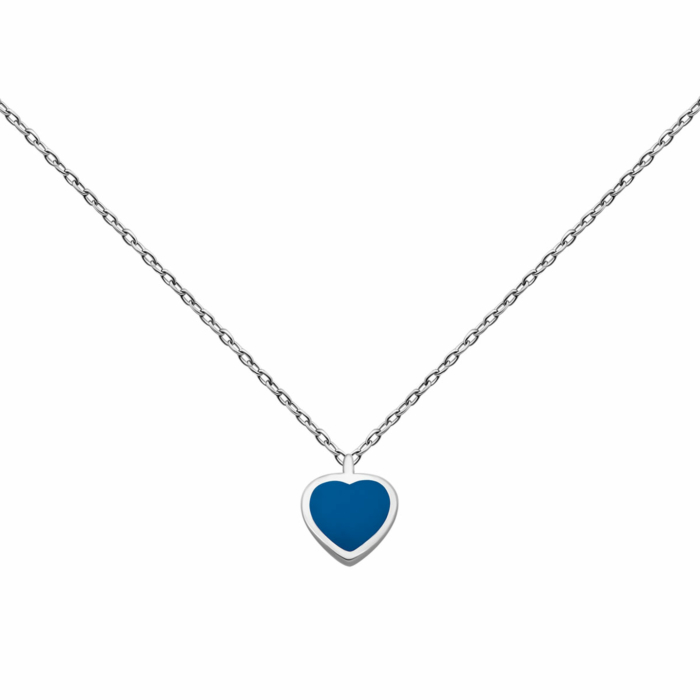 Серебряное колье с эмалью.Артикул UG5NE13895