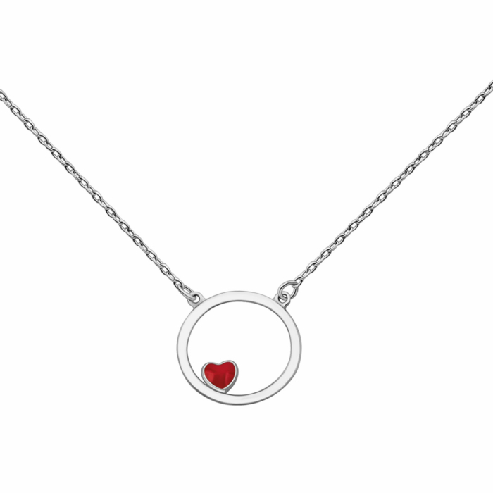 Срібне кольє з емаллю.Артикул UG5NE33628