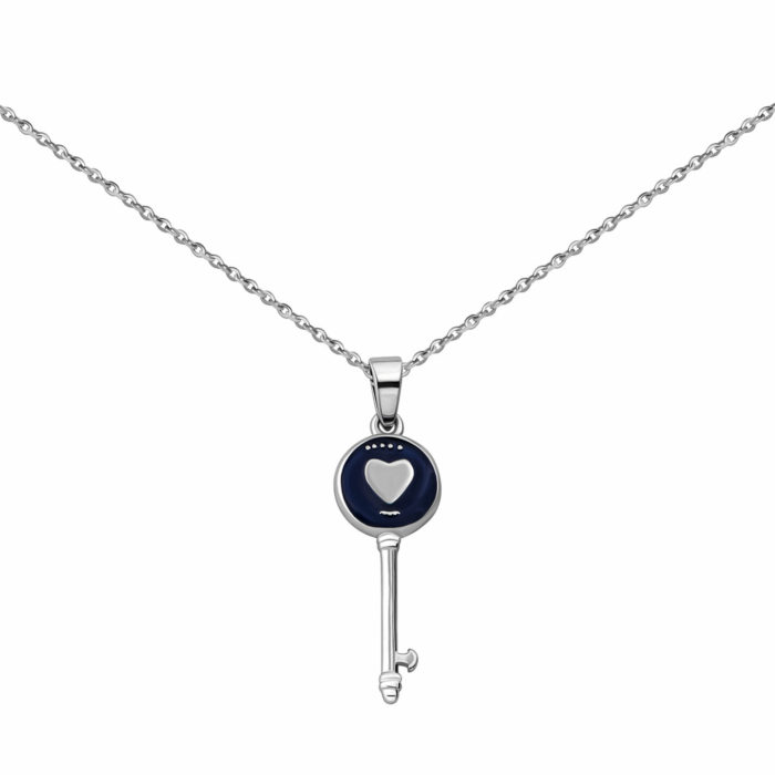 Серебряное колье с эмалью.Артикул UG5SN00365