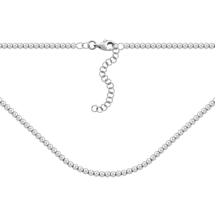Серебряное колье.Артикул UG54BUN-0019-1