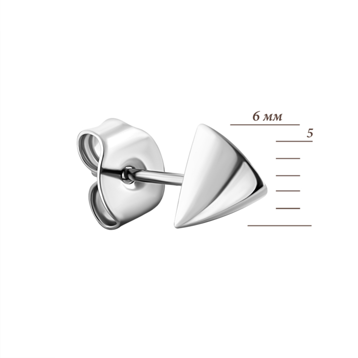 Серебряные пуссеты.Артикул UG51EA93337