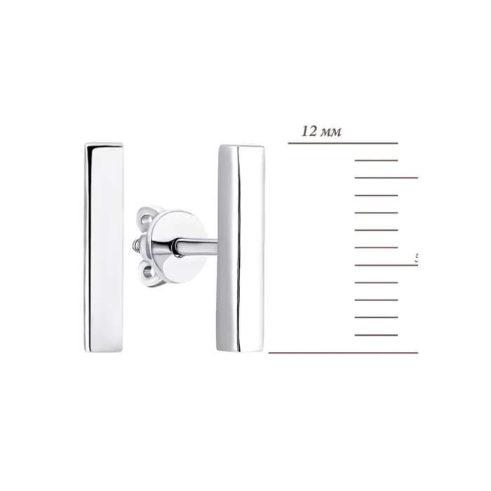 Срібні пусети. Артикул UG520395/1