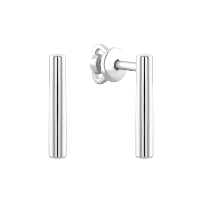 Серебряные пуссеты.Артикул UG5929026