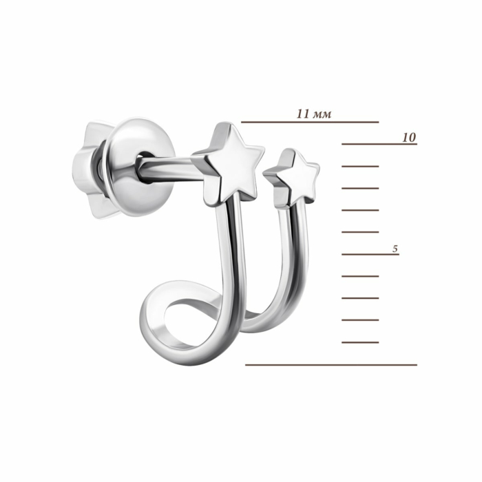 Срібні пусети.Артикул UG582847