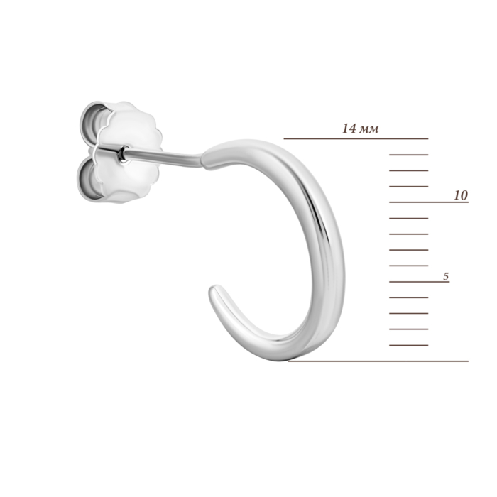 Срібні пусети.Артикул UG5SZDE01670