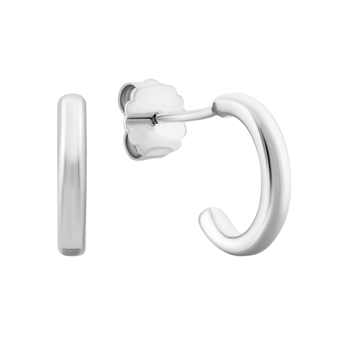 Серебряные пуссеты.Артикул UG5SZDE01685