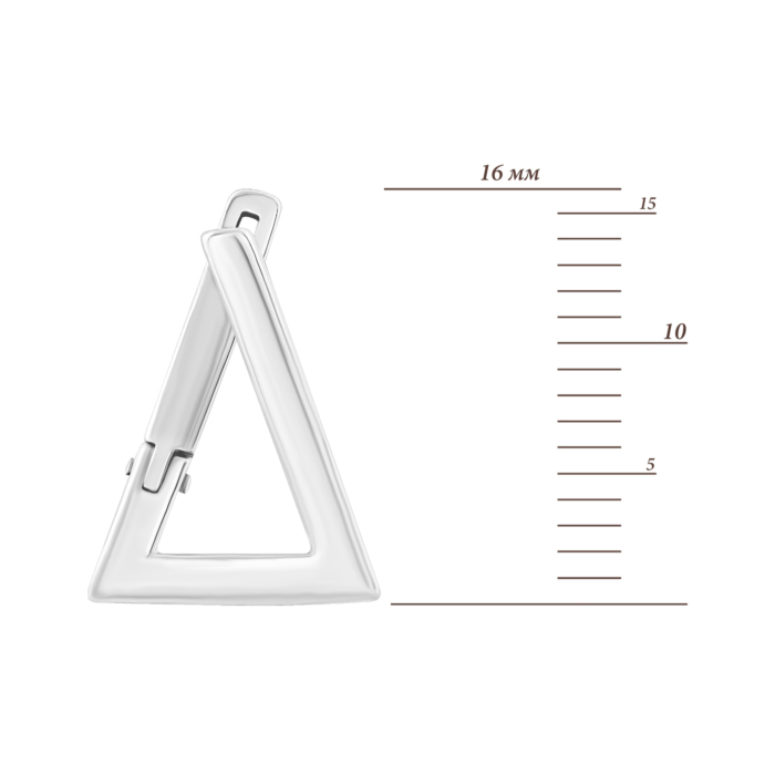 Срібні сережки.Артикул UG5920173