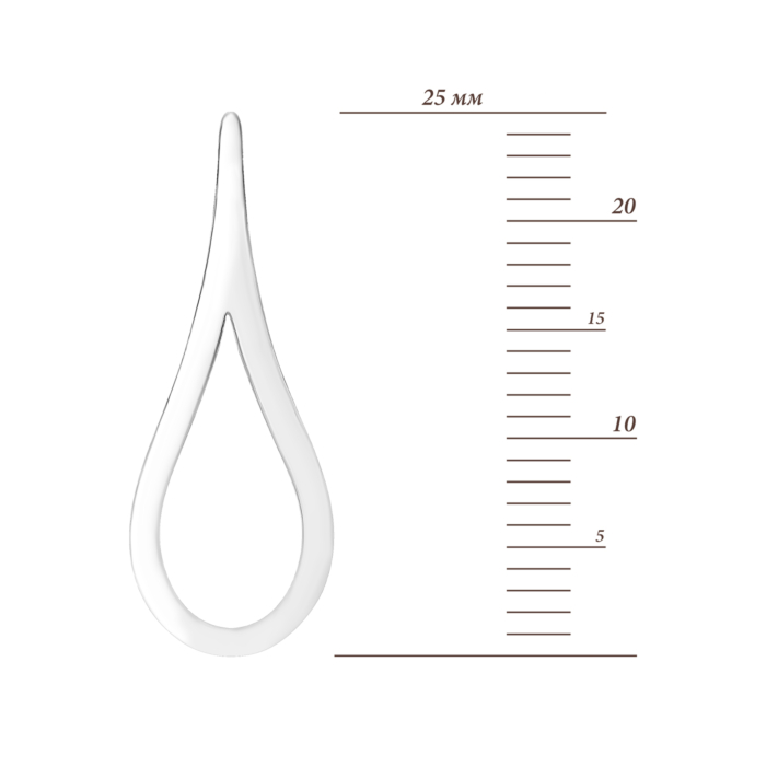 Серебряные серьги.Артикул UG5920198