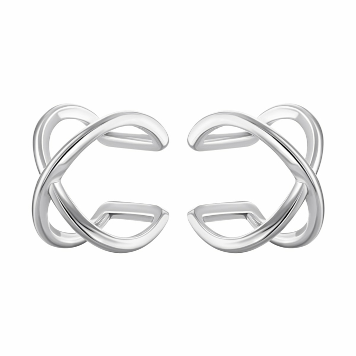 Срібні сережки-кафи. Артикул UG582815