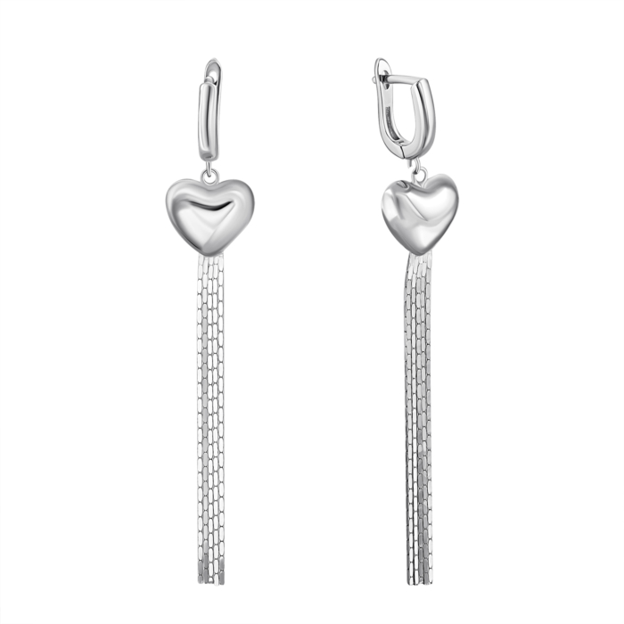 Серебряные серьги-подвески. Артикул UG52E13311