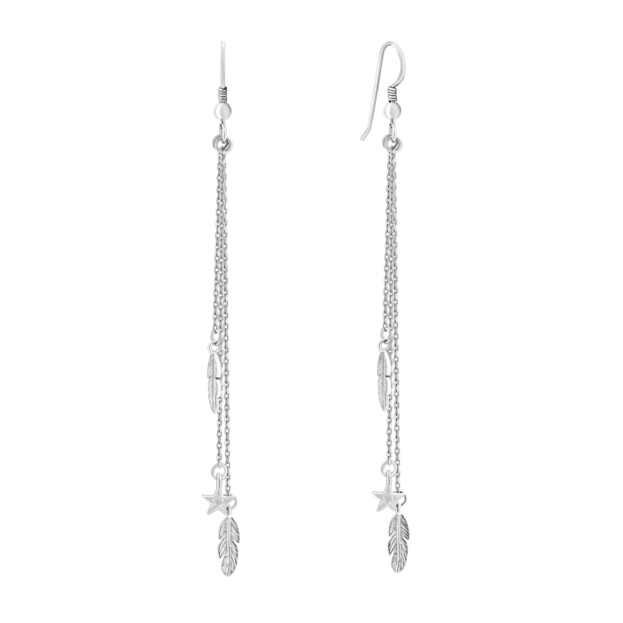 Серебряные серьги-подвески.Артикул UG5920200