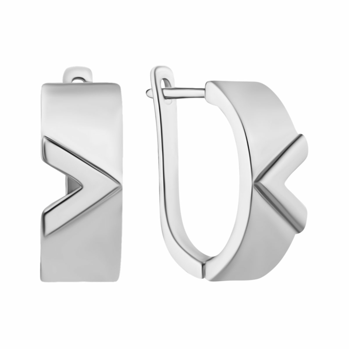 Серебряные серьги.Артикул UG5SE38505-W