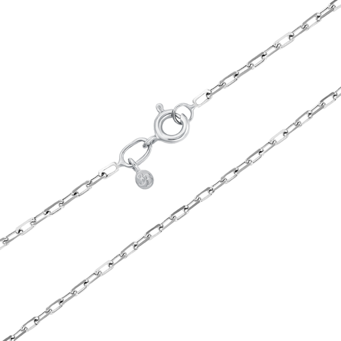 Серебряная цепочка без вставки. Артикул 66923-2-8/12 (с66923 алм)