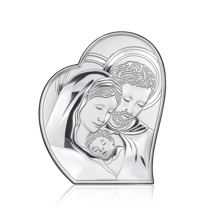 Срібна ікона «Св. Сімейство Католицьке». Артикул 81050.2L