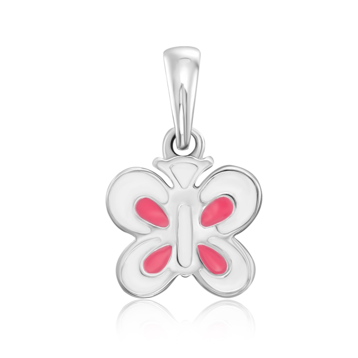 Серебряная подвеска «Бабочка» с эмалью. Артику 70152/12/1/1095