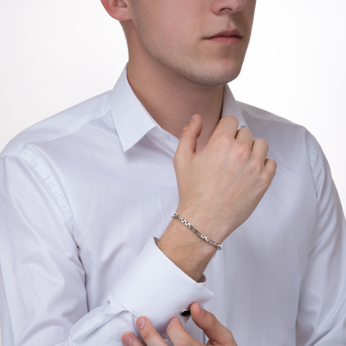 Срібний браслет. Артикул BCAXU000011-B/12