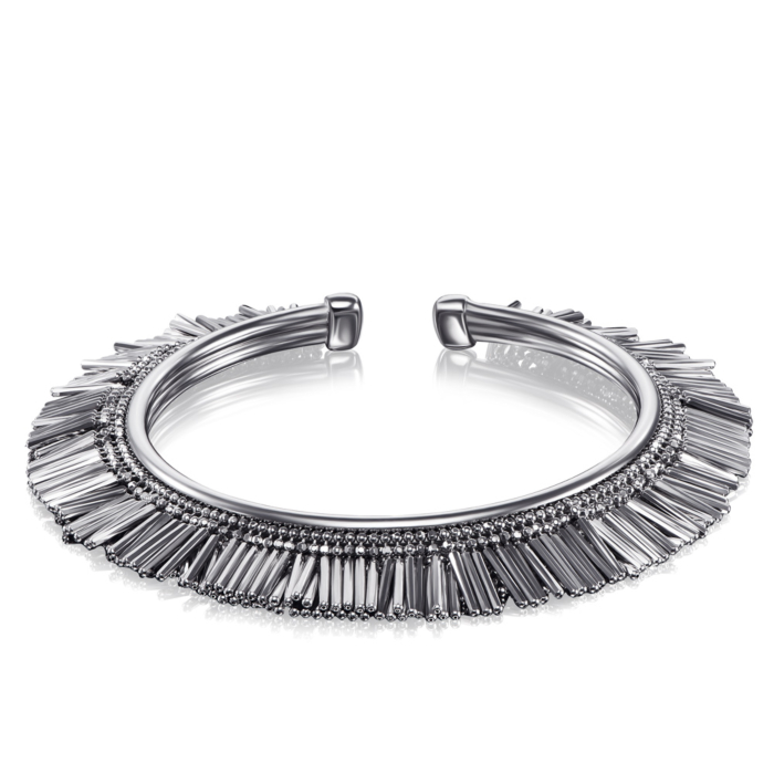 Срібний браслет без вставки. Артикул BCFXD000081-B/12