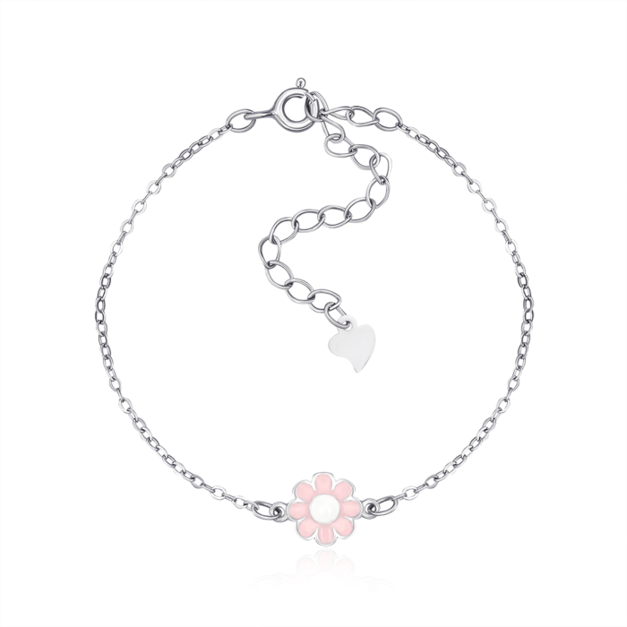 Срібний браслет з підвісками. Артикул H2285-B/12/1095