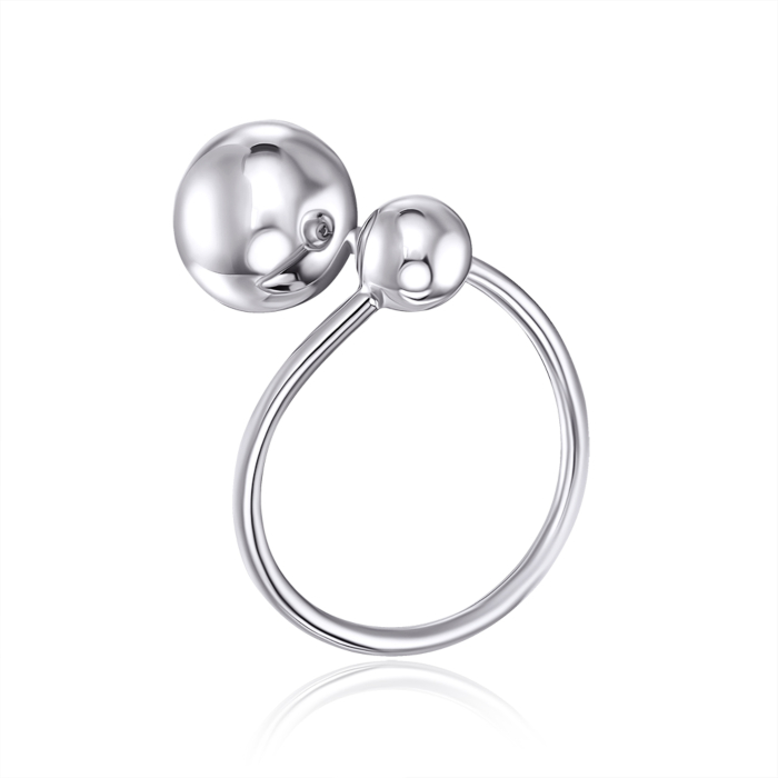 Золота каблучка з шарами. Артикул 01915/02/1