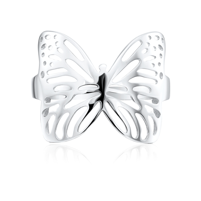 Серебряное кольцо без вставки. Артикул 001022/12/1