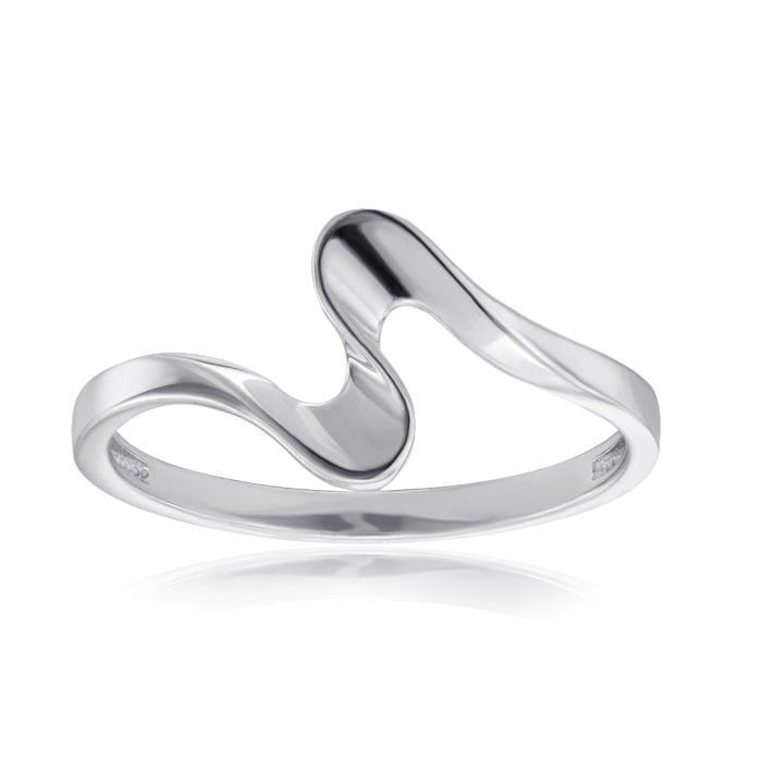 Серебряное кольцо без вставки. Артикул 001110/12/1