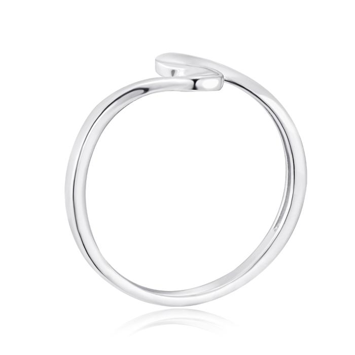 Серебряное кольцо без вставки. Артикул 001110/12/1
