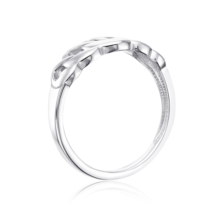 Срібна каблучка без вставки. Артикул 001131/12/1