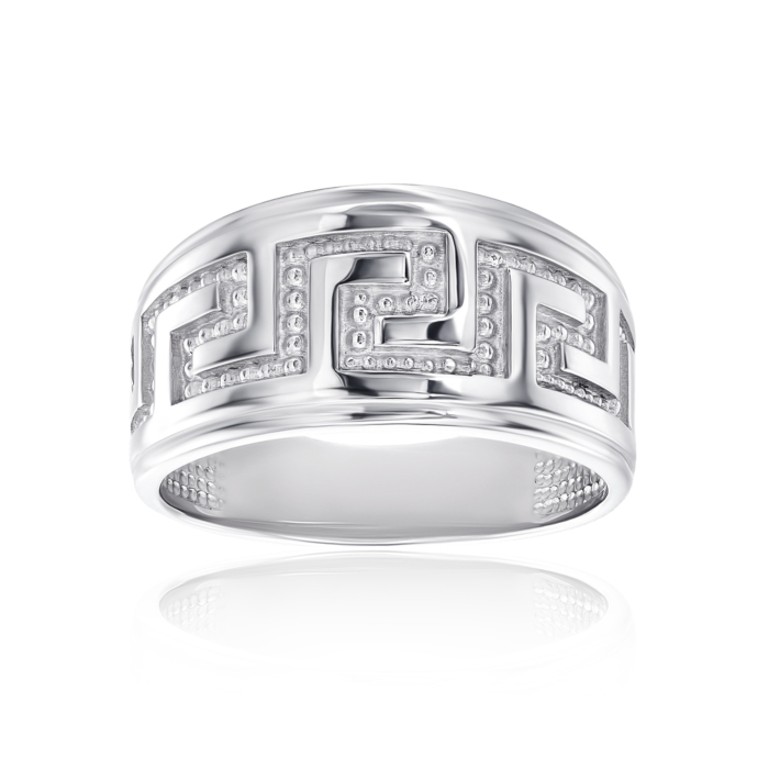 Серебряное кольцо без вставки. Артикул 00990/12/1