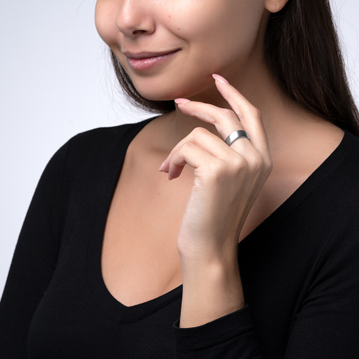 Серебряное кольцо без вставки. Артикул S-AN-04-014/A/R-R/12