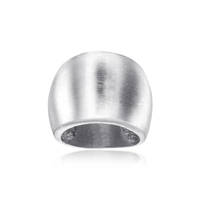 Серебряное кольцо без вставки. Артикул S-AN-04-040/A/R-R/12
