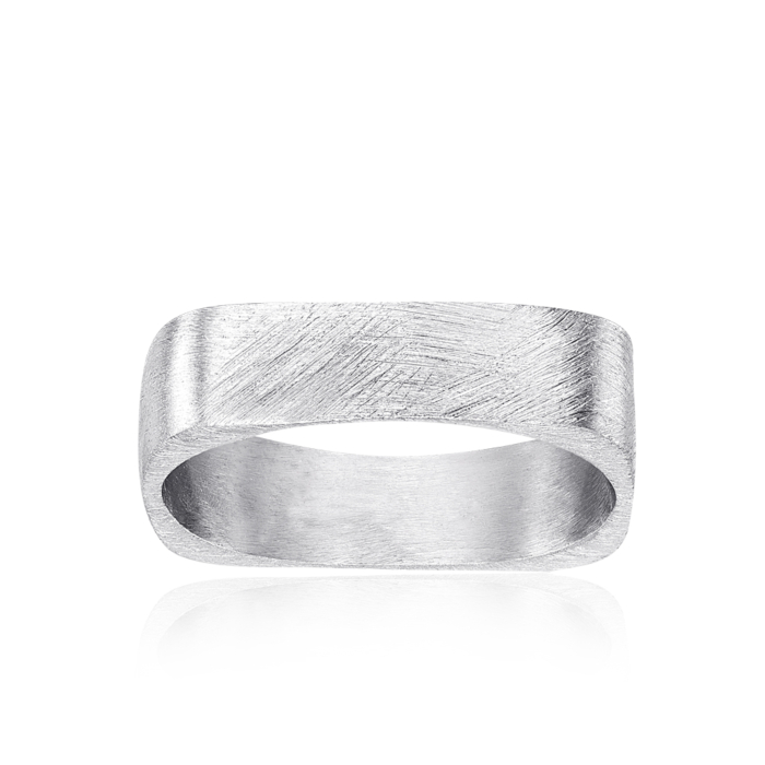 Серебряное кольцо без вставки. Артикул S-AN-04-069/A/R-R/12