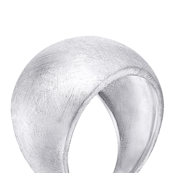 Срібна каблучка без вставки. Артикул S-AN-25-047/G/R-R/12