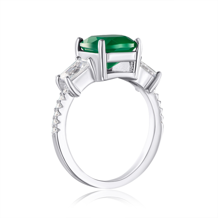 Серебряное кольцо с агатом. Артикул NA706-R/12/6221