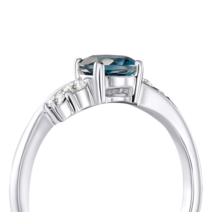 Срібна каблучка з London топазом. Артикул OR565-R/12/6239