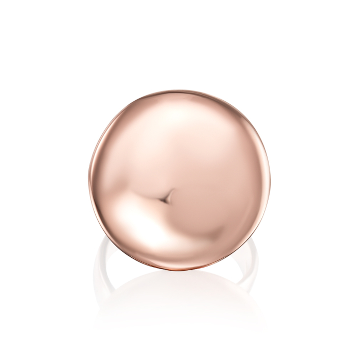 Серебряное позолоченное кольцо. Артикул 5AG0027B-R/17