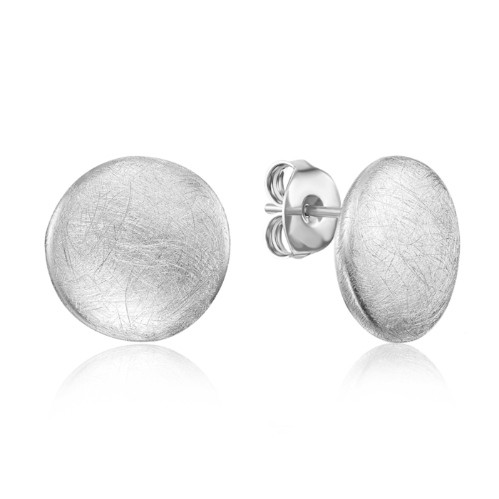 Серебряные серьги-пуссеты. Артикул 5AG0027B-1-E/12