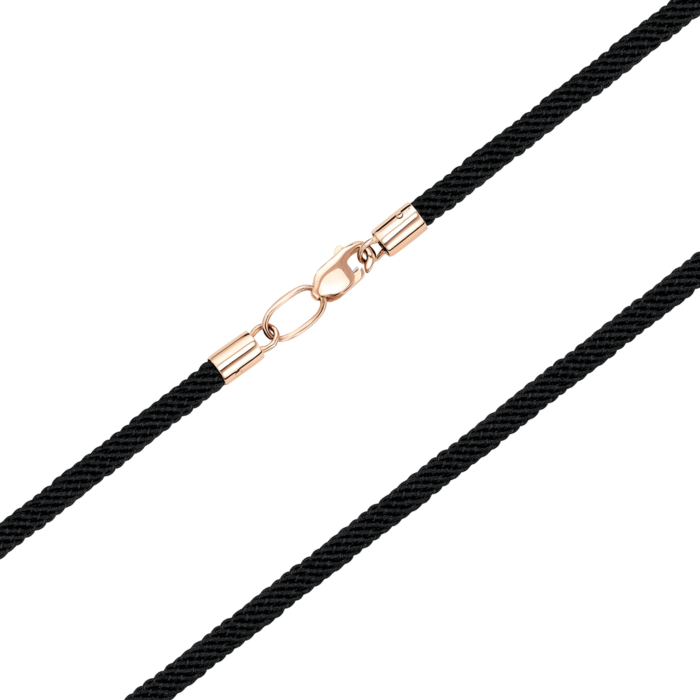 Шовковий шнурок із золотою застібкою. Артикул 06157-1/01/0