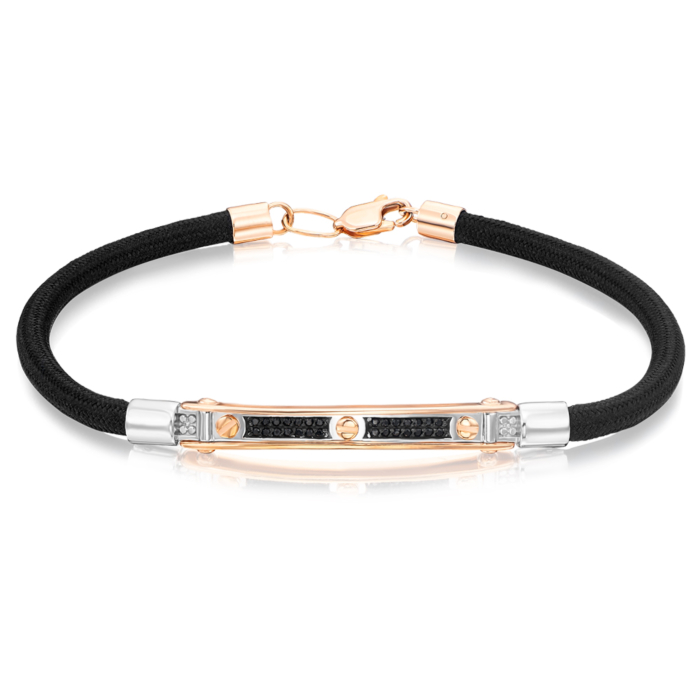 Синтетичний браслет з фіанітами. Артикул 7162/14/1/526