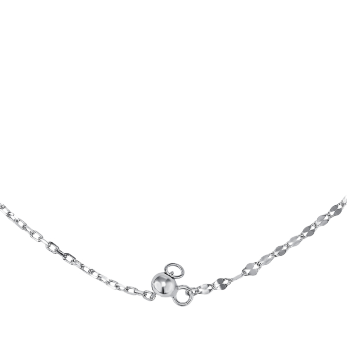 Серебряный браслет без вставки. Артикул SL00062-B/12