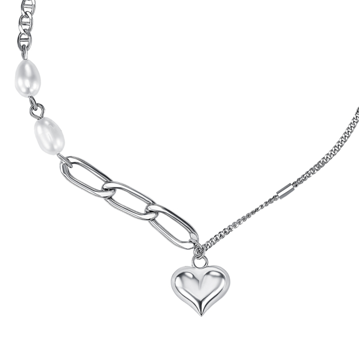 Срібний браслет з перлами. Артикул SL00656-B/12/4742