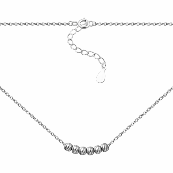 Серебряное колье. Артикул UG5SN00506