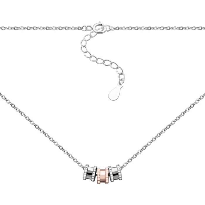 Серебряное колье. Артикул UG5SN00755