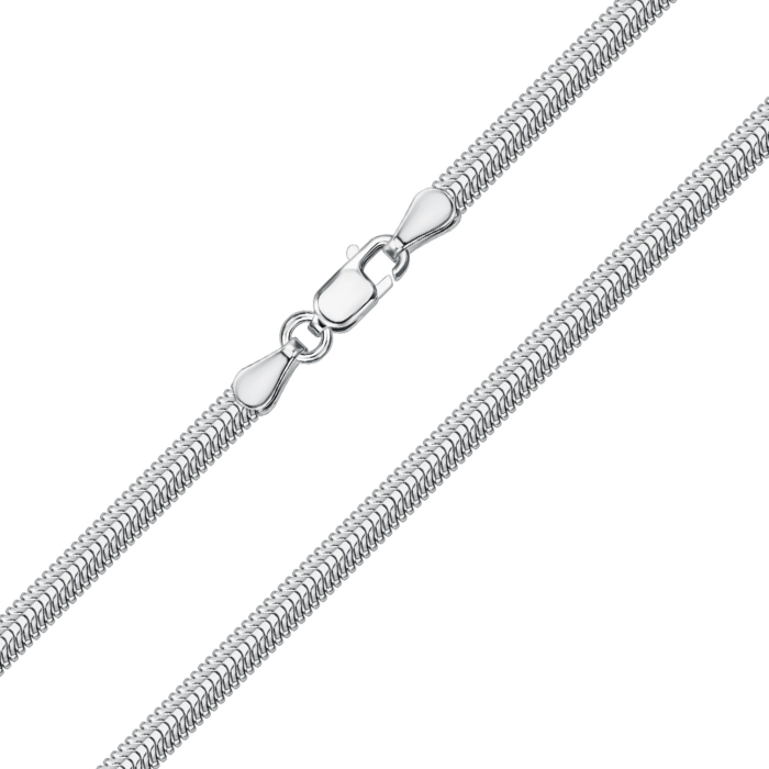 Срібний ланцюжок Снейк SNK OVL 330 Rod-L/12