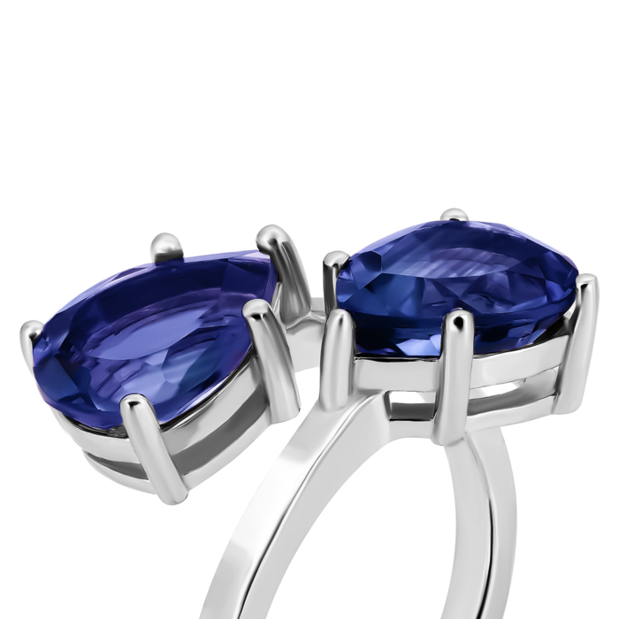 Серебряное кольцо c Crystal. Артикул UG5SR31325-BW Sap gl