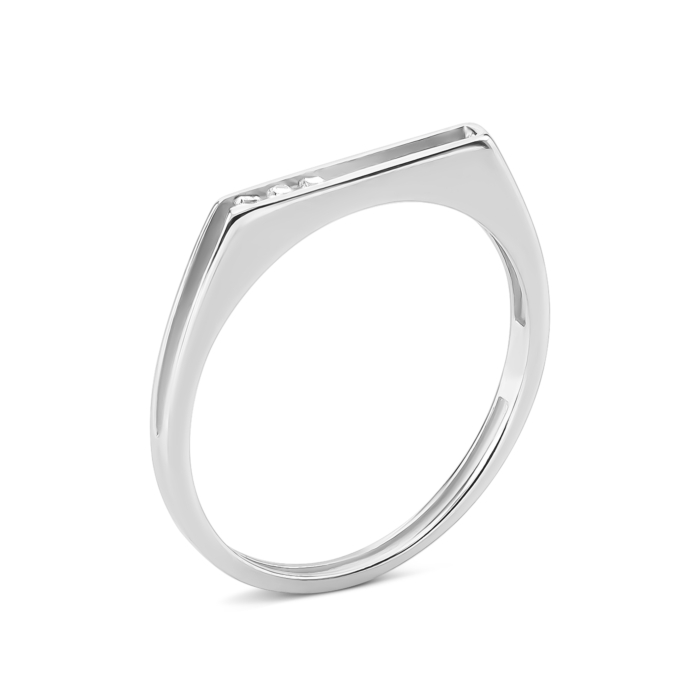 Срібна каблучка з фіанітами.Артикул UG5SZDR15623