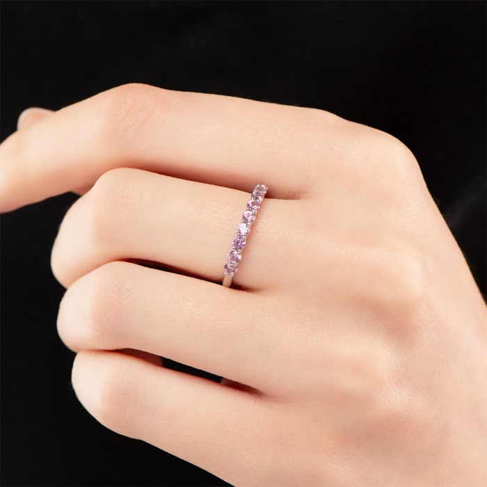 Серебряное кольцо с сапфиром. Артикул UG51900/1р-PSPH