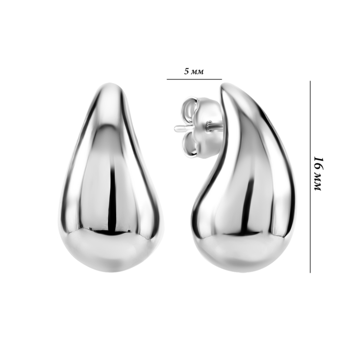 Серебряные пусеты. Артикул UG5SZDE75780