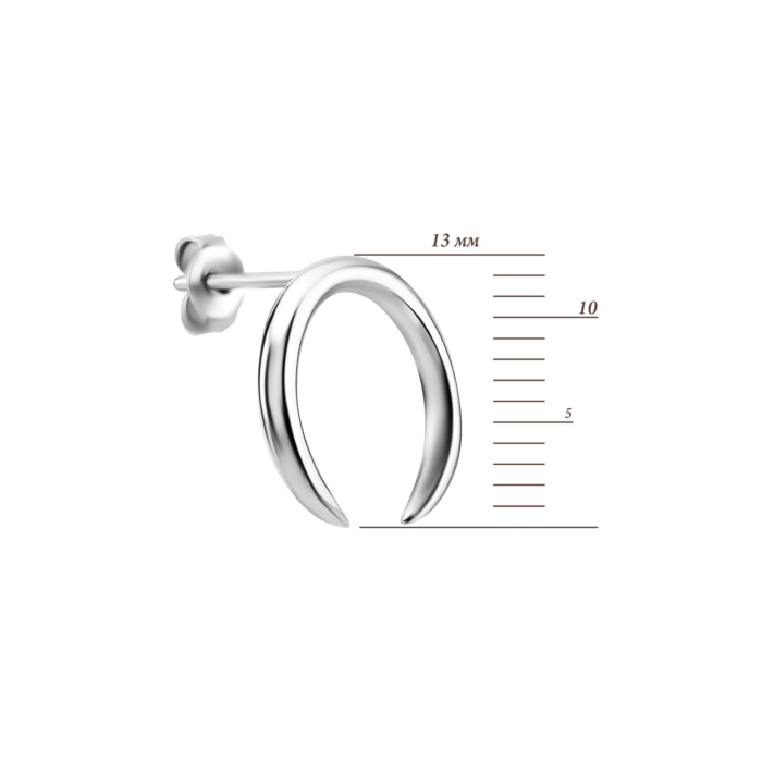 Серебряные пусеты. Артикул UG5ВС-339р