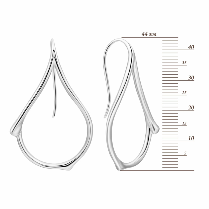 Серебряные серьги.Артикул UG5E38705