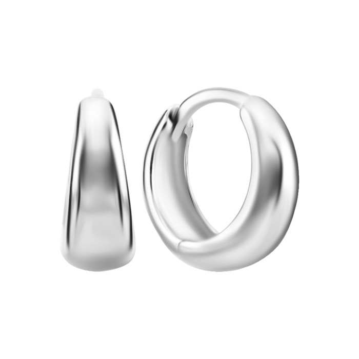 Серебряные серьги-конго. Артикул UG5B01945